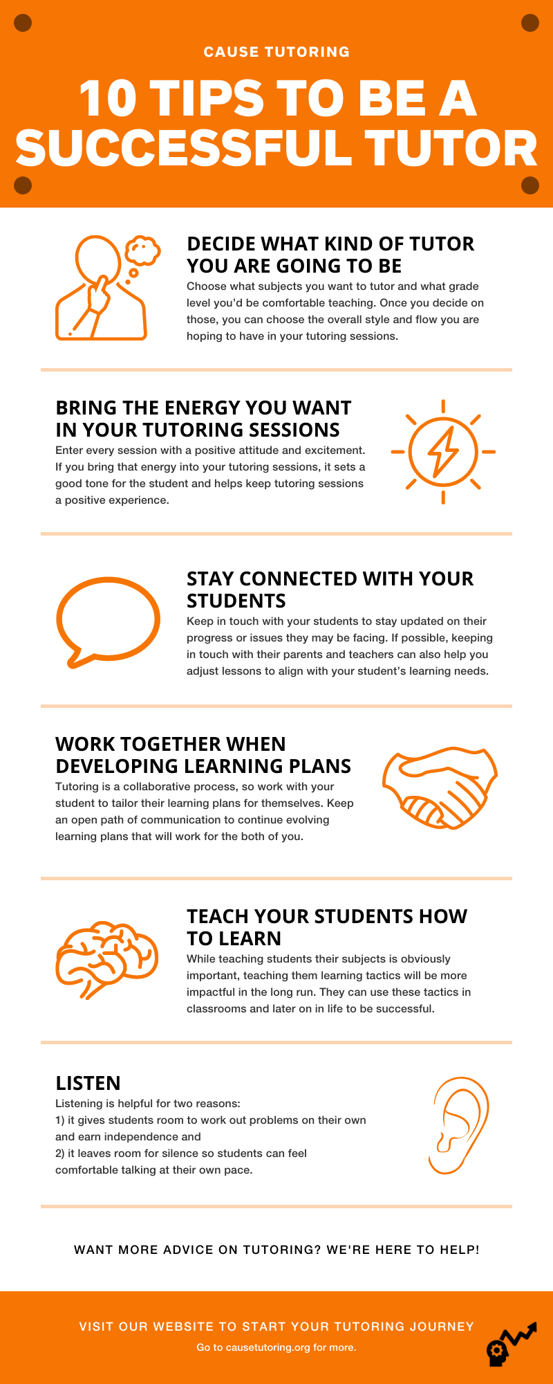 10 tips to be a successful tutor