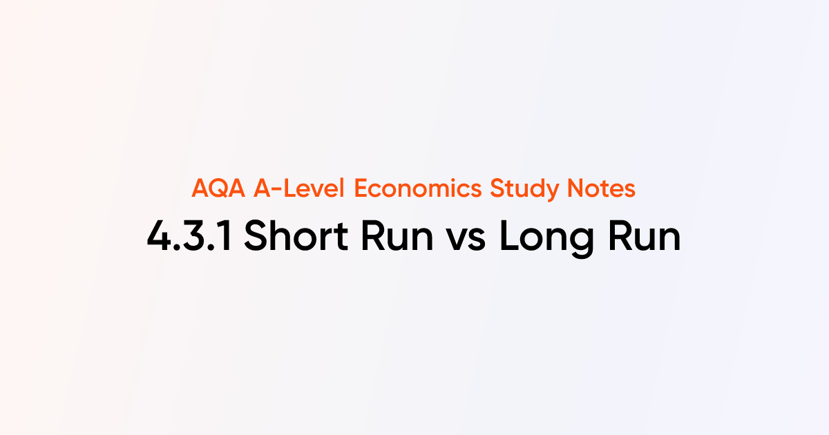 Short Run vs Long Run; Marginal, Average and Total Returns; the Law of ...