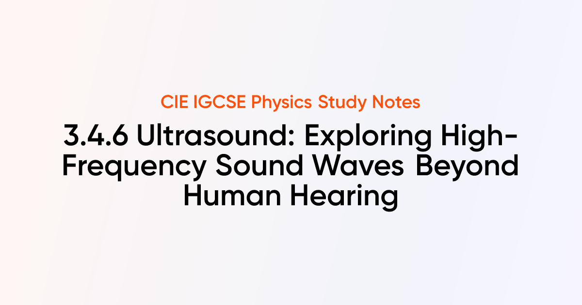 Ultrasound: Exploring High-Frequency Sound Waves Beyond Human Hearing ...