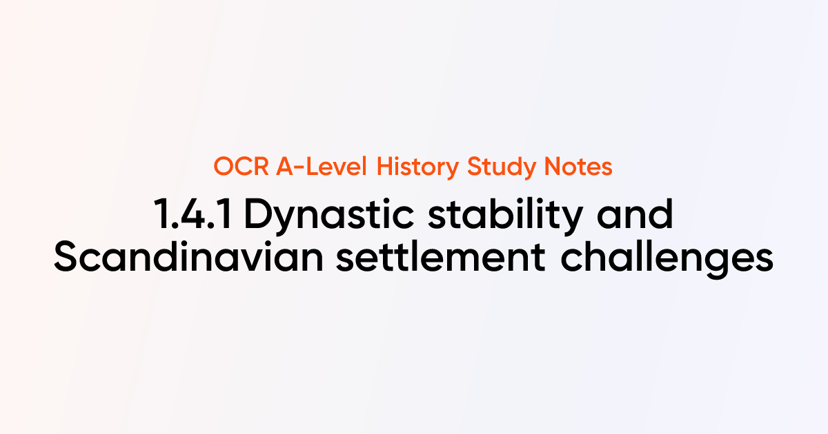 Photo inspiration: Fresh Look at 1 4 1 Dynastic Stability And Scandinavian Settlement Challenges