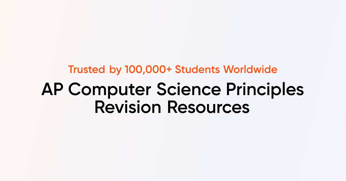 AP Computer Science Principles Resources | TutorChase